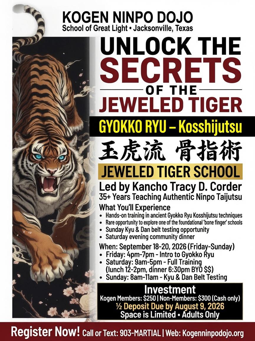 Goyokko Seminar September 2026 Flyer